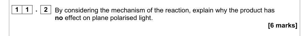 Question from Specimen A-Level Paper 2 Q11.2 (6 marks)