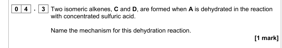 Question from Specimen A-Level Paper 2 Q4.3 (1 marks)